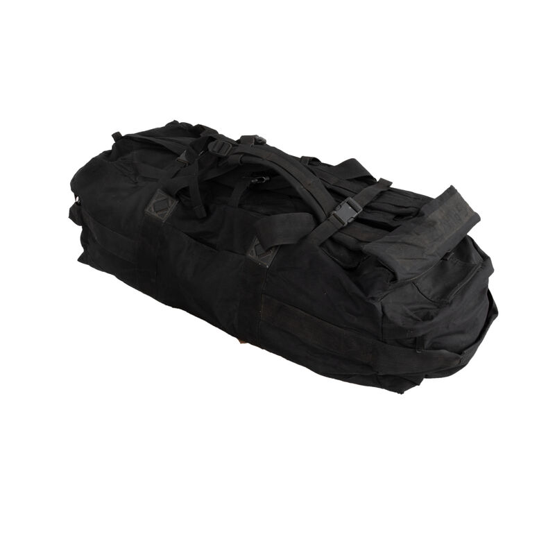 British Black Duffel Bag/Backpack Used, , large image number 3